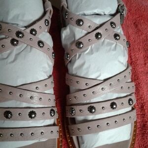 Nice pair of strappy frye sandals size 8.5